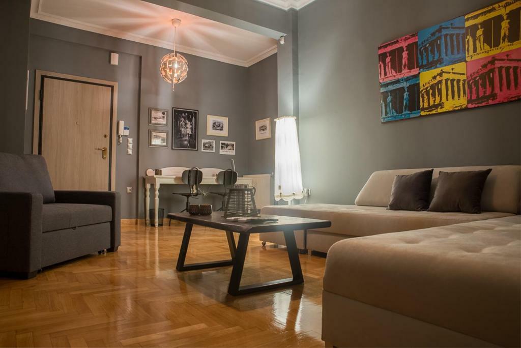 Modern & Stylish Apt At The Heart Of Athens Lejlighed Eksteriør billede
