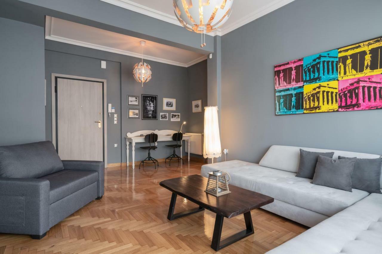 Modern & Stylish Apt At The Heart Of Athens Lejlighed Eksteriør billede