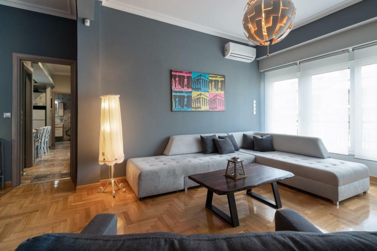 Modern & Stylish Apt At The Heart Of Athens Lejlighed Eksteriør billede