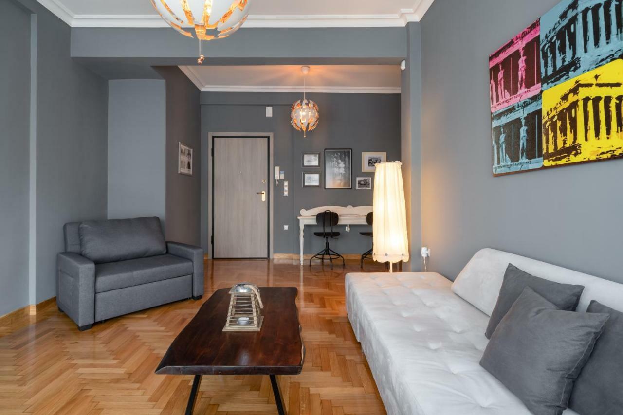 Modern & Stylish Apt At The Heart Of Athens Lejlighed Eksteriør billede